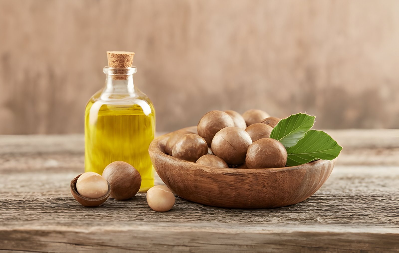 Macadamia nut oil